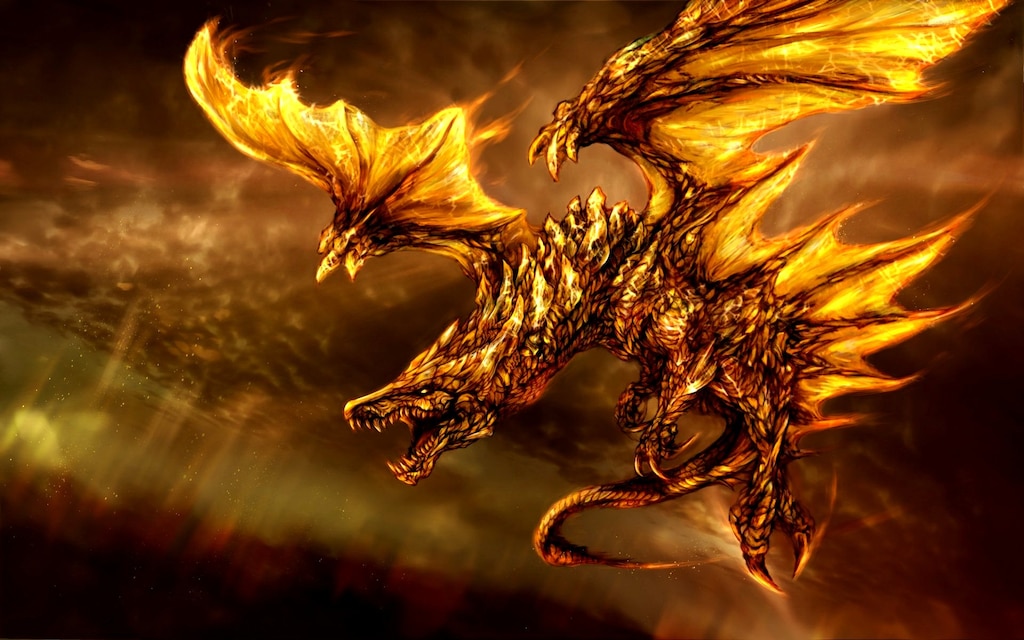 yellow dragon